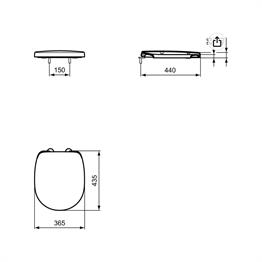 CONCEPT KLOZET KAPAĞI YAVAŞ KAPANAN