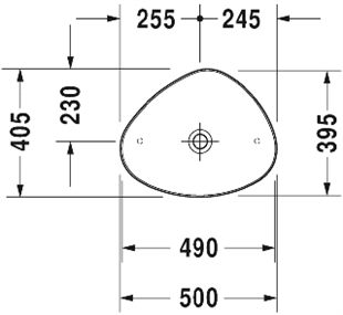 DURAVİT CAPE COD ÇANAK LAVABO