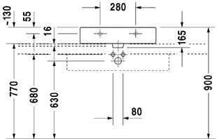 DURAVİT VERO ÇANAK LAVABO