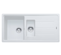 FRANKE BASİS 1,5 GÖZLÜ 970 x 500 MM GRANİT EVİYE & ARMATÜR SET