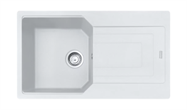 FRANKE URBAN TEK GÖZLÜ 860 x 500 MM GRANİT EVİYE & ARMATÜR SET