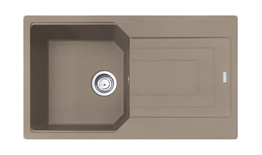 FRANKE URBAN TEK GÖZLÜ 860 x 500 MM GRANİT EVİYE & ARMATÜR SET