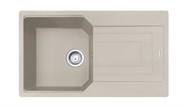 FRANKE URBAN TEK GÖZLÜ 860 x 500 MM GRANİT EVİYE & ARMATÜR SET