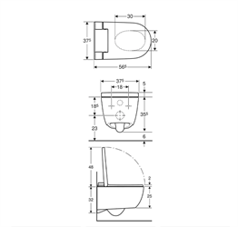 GEBERİT AQUACLEAN ALBA AKILLI KLOZET