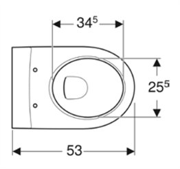 GEBERİT İCON RİMFREE ASMA KLOZET SET