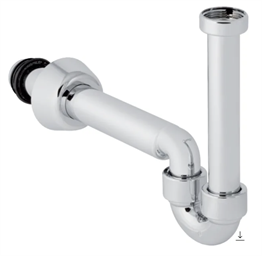 GEBERİT P TİPİ KROM LAVABO SİFONU