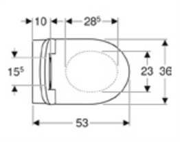 GEBERİT SELNOVA PREMİUM FİMFREE ASMA KLOZET SET