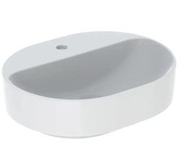 GEBERİT VARİFORM ELİPTİK BATARYA BANKLI ÇANAK LAVABO