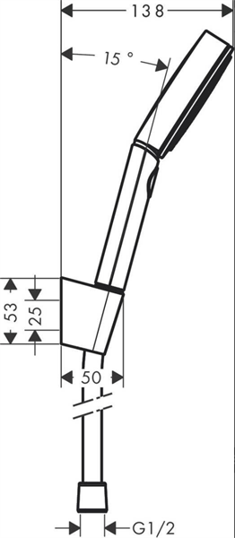 HANSGROHE PULSIFY SELECT S EL DUŞU DUŞ ASKI SETİ