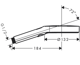 HANSGROHE RAINFINITY EL DUSU 130 3JET