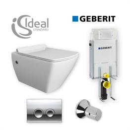 İDEAL STANDARD ASMA KLOZET &GEBERİT GÖMME REZERVUAR SETİ
