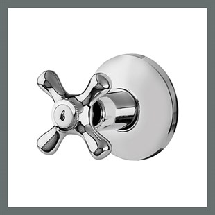 NEWARC NOSTALJİK KROM STOP VALF