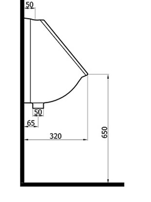 NEWARC OVAL PİSUVAR