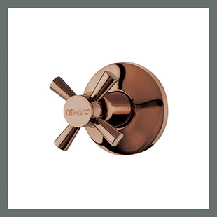 NEWARC PLUS PARLAK BAKIR STOP VALF