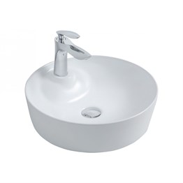 Paluci Alanya White Yuvarlak Lavabo 