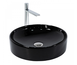 Paluci Calvin Black Çanak Lavabo