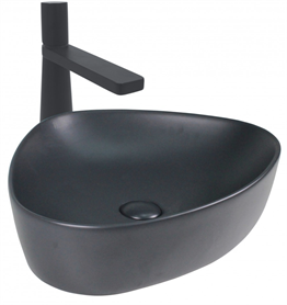 Paluci Doğa Multi Matt Antrasit Çanak Lavabo