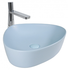 Paluci Doğa Multi Matt Baby Blue Çanak Lavabo