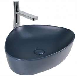 Paluci Doğa Multi Matt Dark Blue Çanak Lavabo