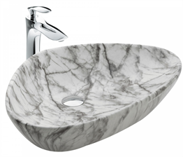 Paluci Doğa Star Mermer Desen Lavabo