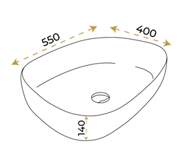Paluci Duru Dark Vizon Lavabo