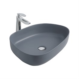 Paluci Duru Matt Black Çanak Lavabo