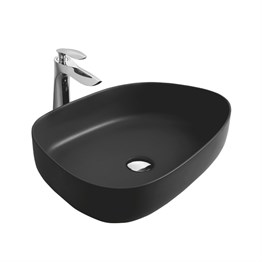 Paluci Duru Matt Black Çanak Lavabo