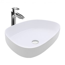 Paluci Duru Matt White Lavabo