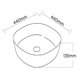 Paluci Emir Gray Lavabo