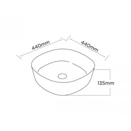 Paluci Emir Matt White Lavabo