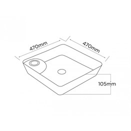 Paluci Focus White Lavabo