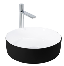 Paluci Helen Straight White Black Lavabo