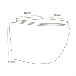 Paluci Leonardo Black Klozet