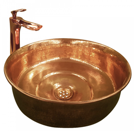 Paluci Lübnan Bakır Lavabo