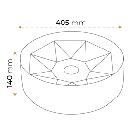 Paluci Melissa Leopar Silver Lavabo