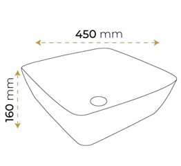 Paluci Olivia White Lavabo