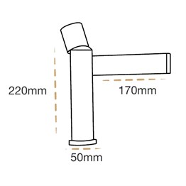 Paluci Roma Black Lavabo Bataryası