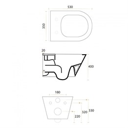 Paluci Sofia Matt Black Klozet