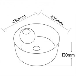 Paluci Terra Rose Gold Lavabo