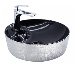 Paluci Tesla Black Silver Lavabo