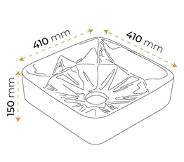Paluci Vella White Lavabo