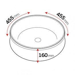 Paluci Venom Calacata White Lavabo