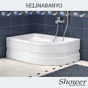 SHOWER FERİSYA ASİMETRİK OVAL KÜVET