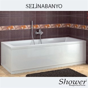 SHOWER VESTA DİKDÖRTGEN OTURMALI DÜZ KÜVET