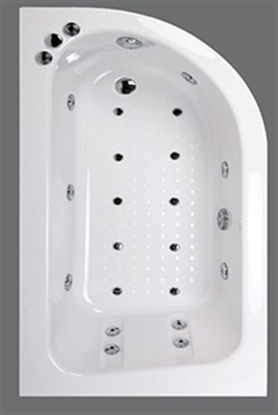 SHOWER LİMA ASİMETRİK OVAL MİNİ KÜVET