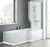 SHOWER LUCKY L TİPİ DÜZ KÜVET