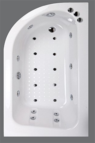 SHOWER SUNON ASİMETRİK OTURMALI MİNİ KÜVET