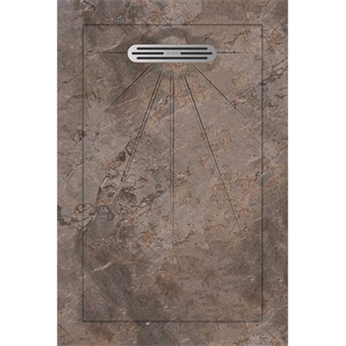 AQUANİT 90 X 135 TAUPE GRİ MASİF LİNEER DUŞ KAROSU