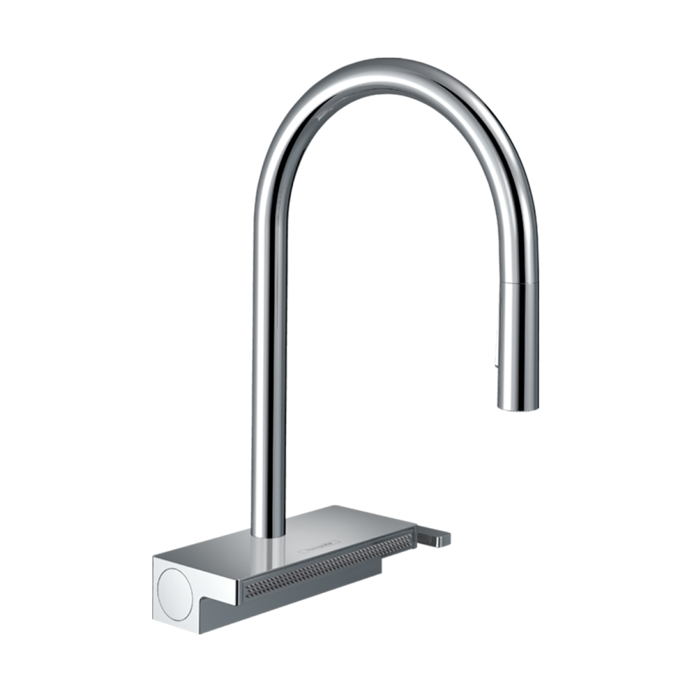 AQUANO SELECT M81 TEK KOLLU EVİYE 170 ÇEKİLEBİLİR EL DUŞU 3JET 
