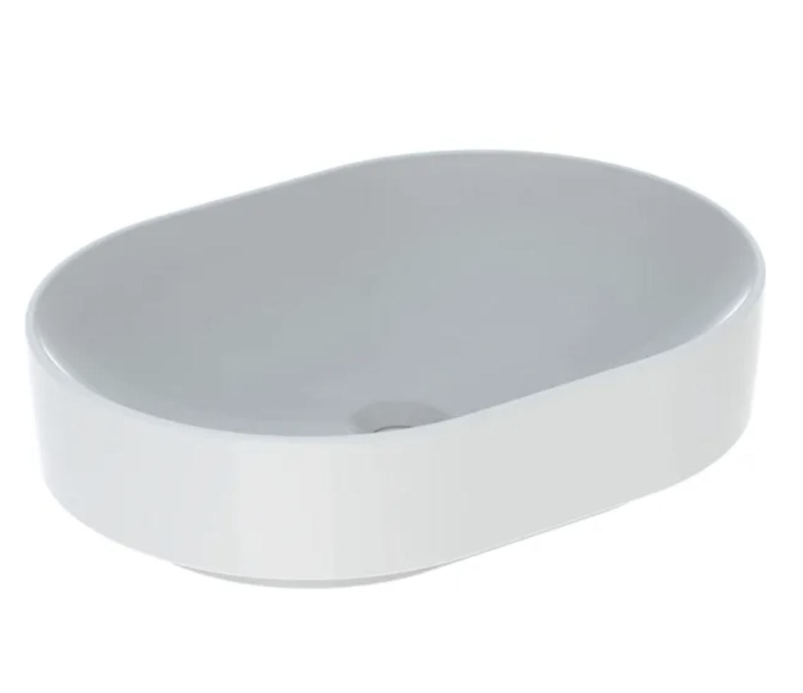 GEBERİT ELİPTİK ÇANAK LAVABO TAŞMA DELİKSİZ